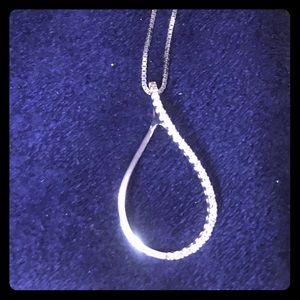 Diamond White Gold Necklace